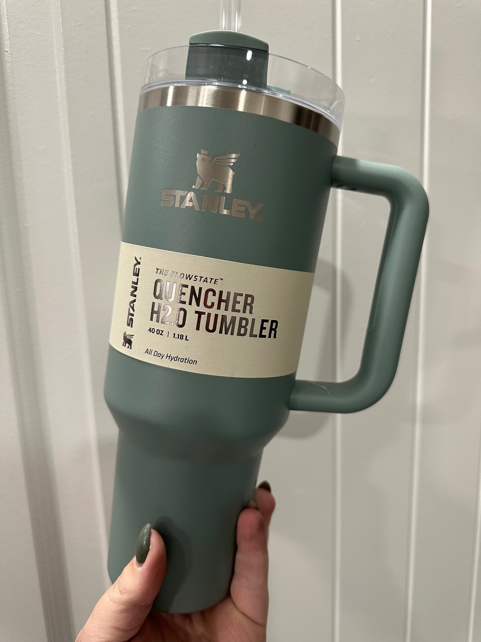 Stanley The Quencher H2.0 FlowState Tumbler 40 oz, Jade