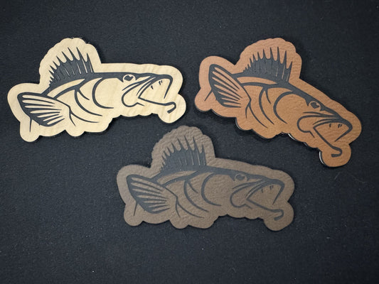 Bass Leatherette Patch