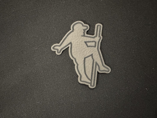 Chubby Stripper Leatherette Patch