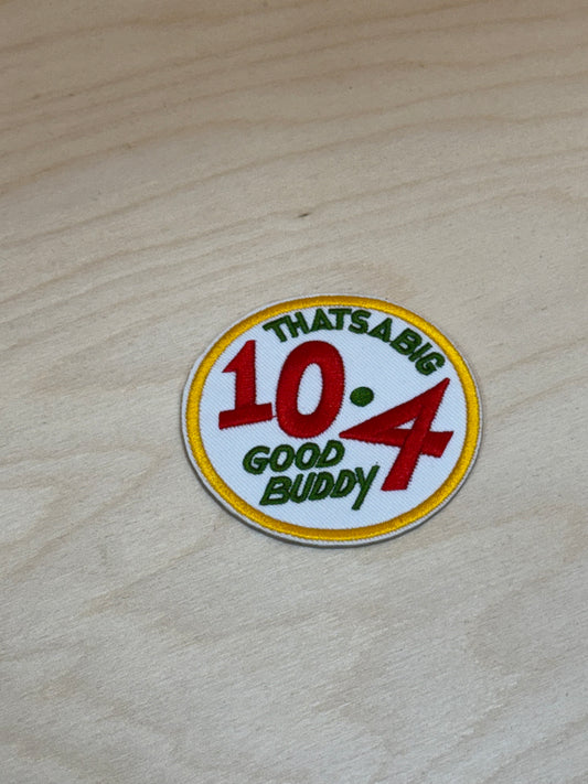10•4 Embroidered Patch