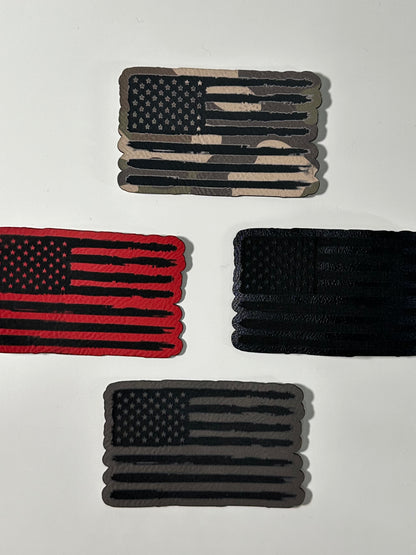 Flag Leatherette Patch