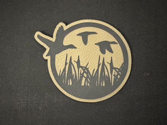 Duck Marsh Leatherette Patch