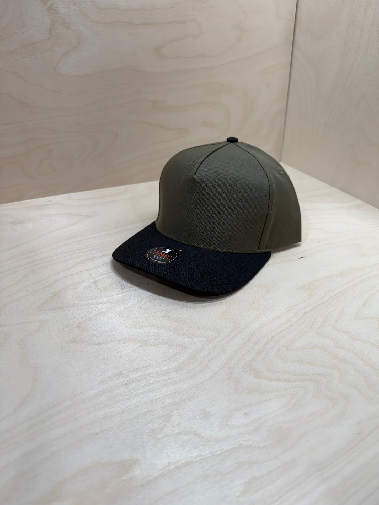 Full Canvas+5 Panel Hat