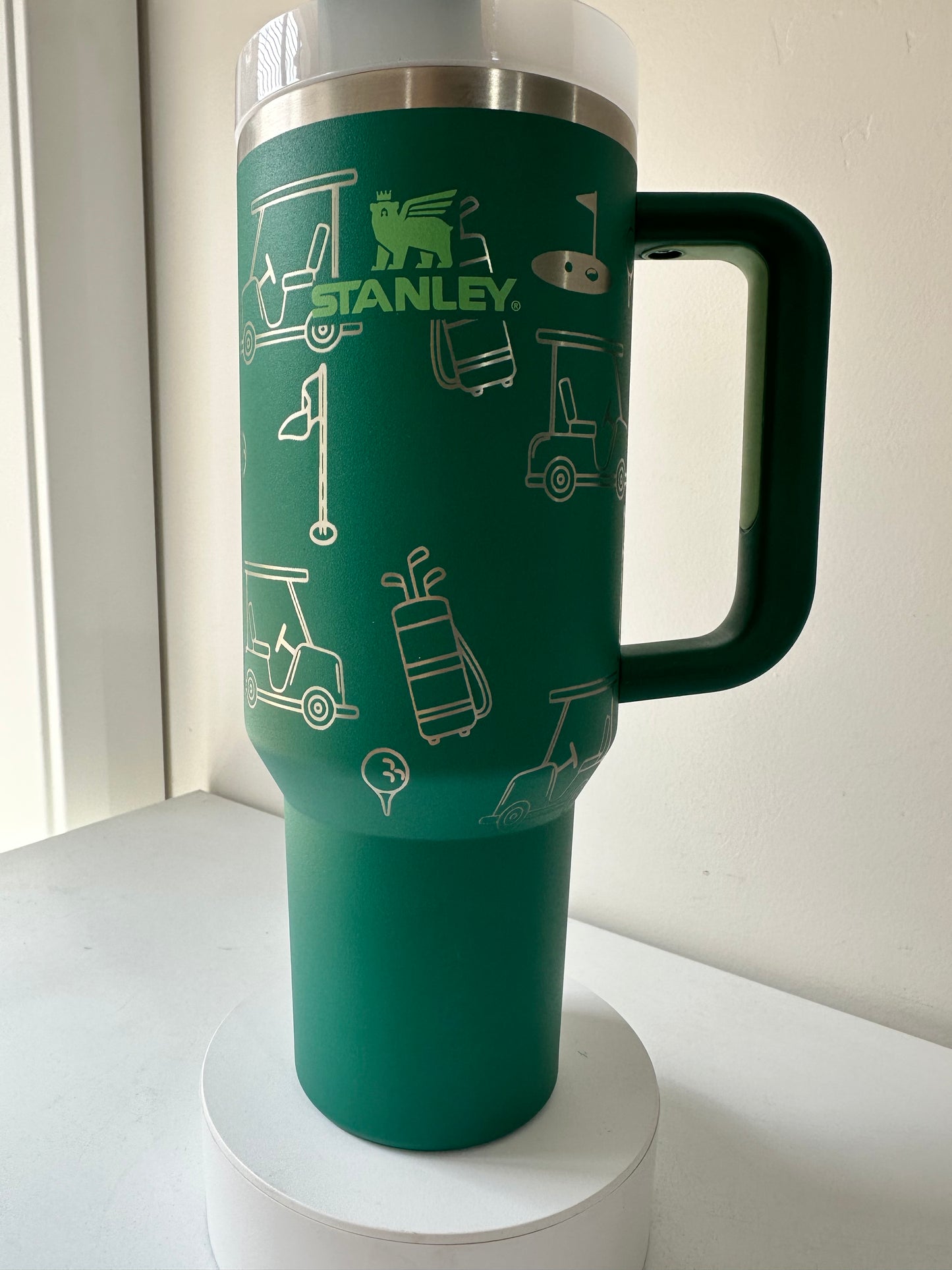 Half Wrapped Tumbler Engraving Designs