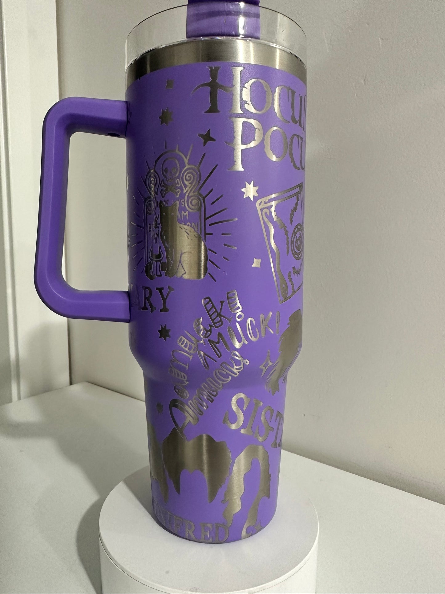 Full Wrapped Tumbler Engraving Designs