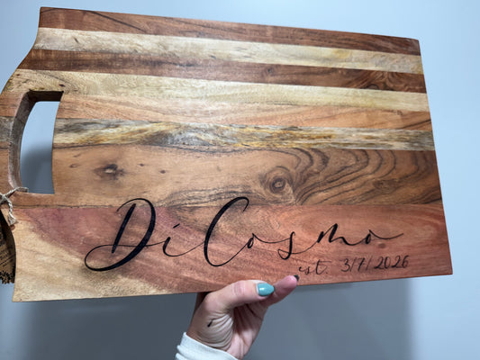 Custom Cutting Board