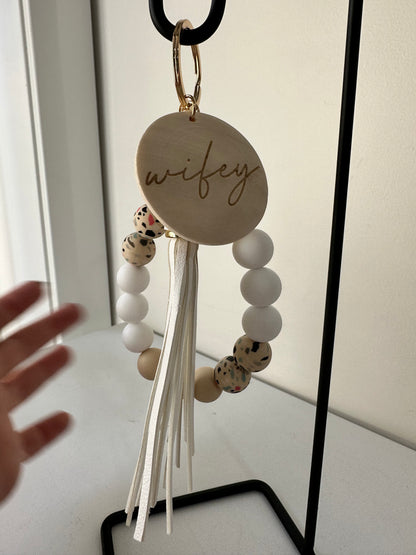 Personalized Wood Wristlets