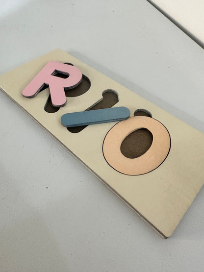 Personalized Wood Name Puzzles