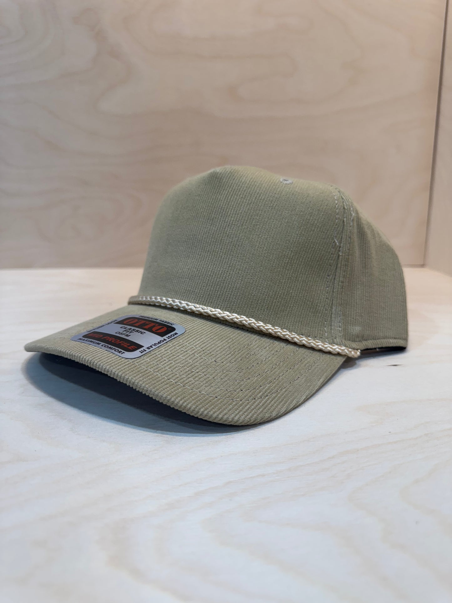 Corduroy+5Panel Hat