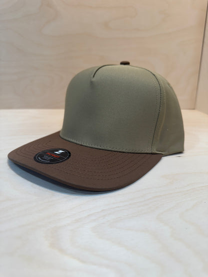 Full Canvas+5 Panel Hat