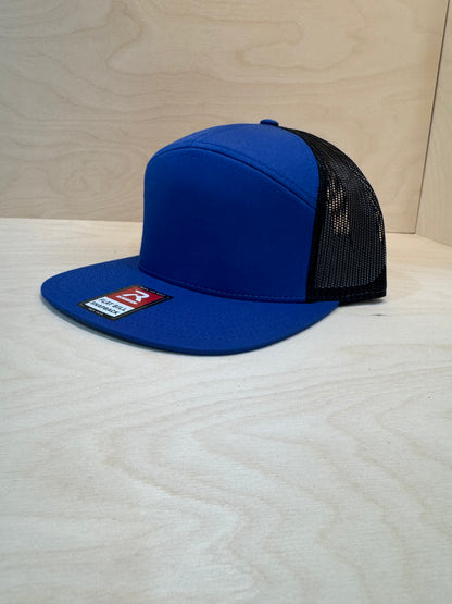 Canvas/Mesh+7 Panel FlatBill
