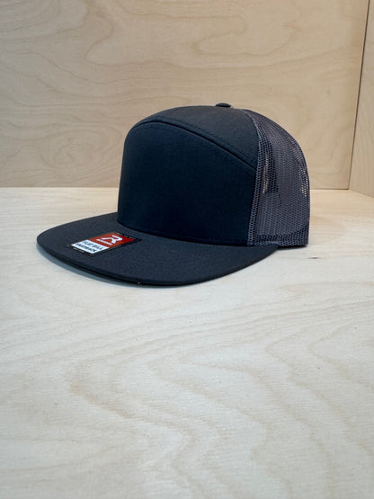Canvas/Mesh+7 Panel FlatBill