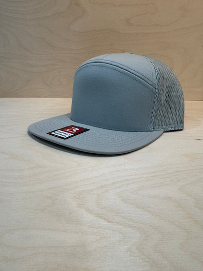 Canvas/Mesh+7 Panel FlatBill