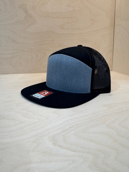 Canvas/Mesh+7 Panel FlatBill