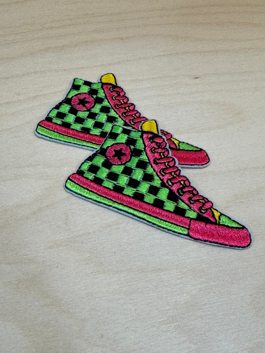 Sneakers Embroidered Patch