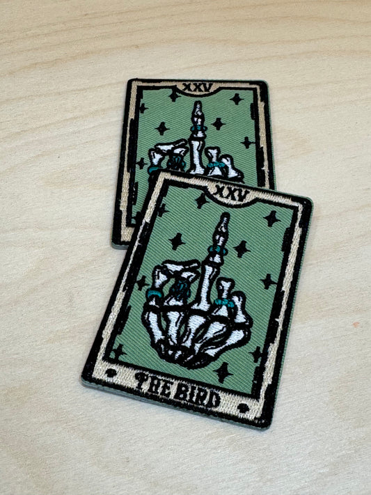 Taro Card Embroidered Patch