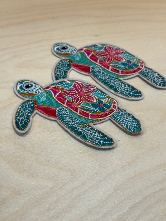 SeaTurtle Embroidered Patch