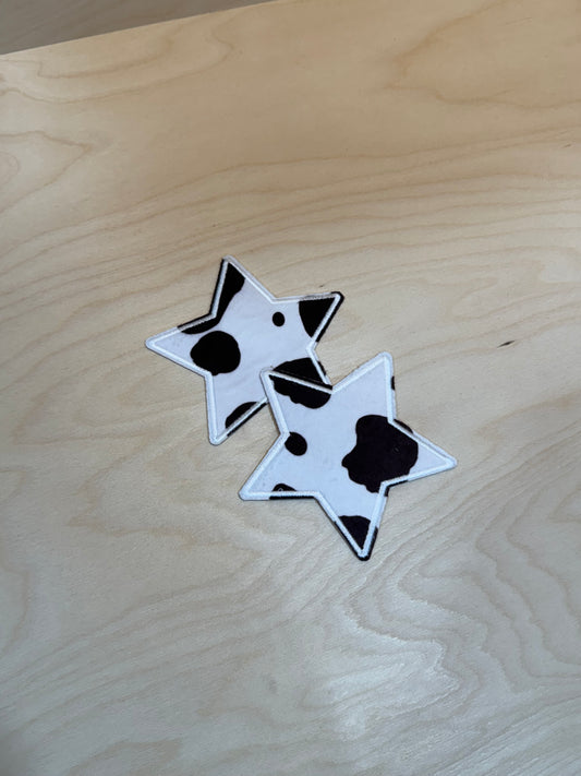 5" Stars Embroidered Patches