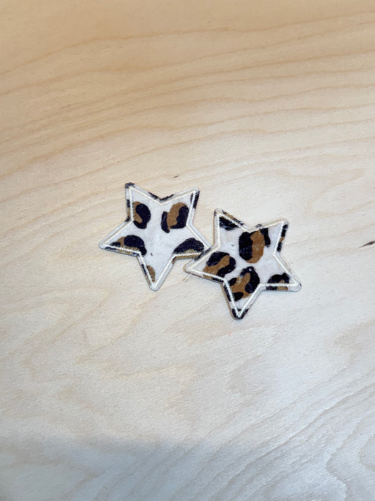 2" Stars Embroidered Patches