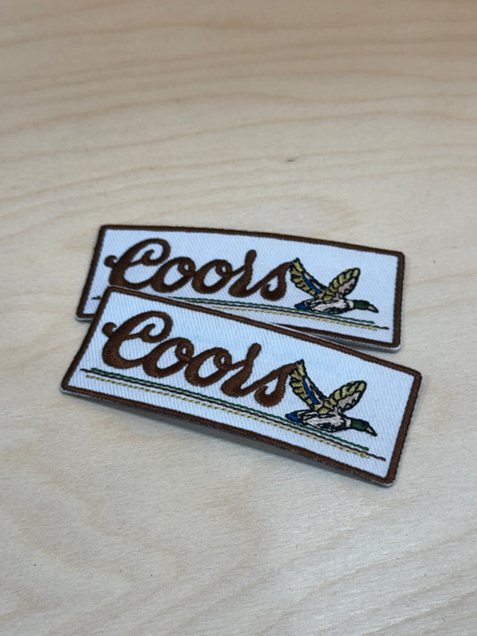 Duckin' Coors Embroidered Patch
