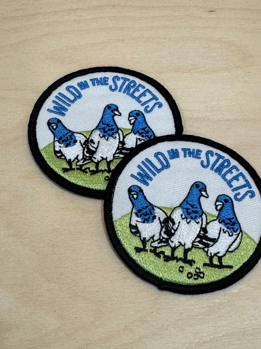 Wild in the Streets Embroidered Patch