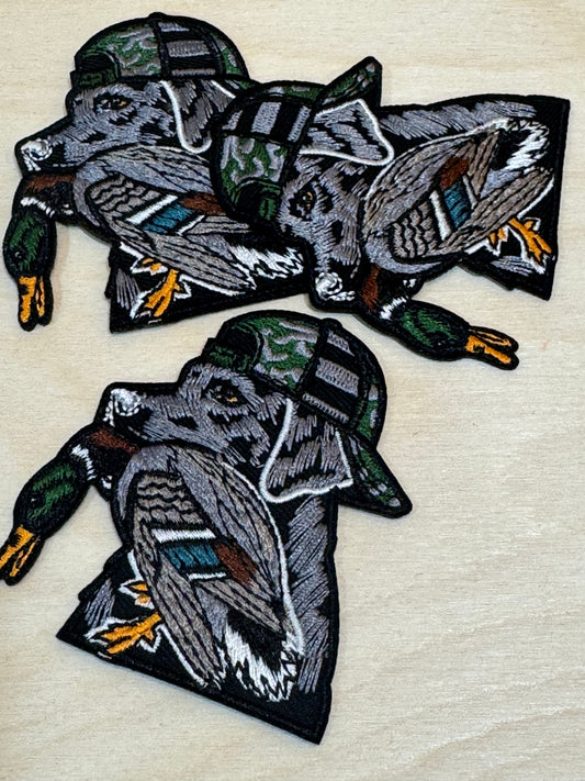 Lab/Mallard Embroidered Patch
