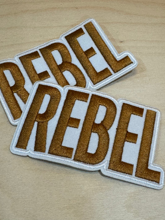 REBEL Embroidered Patch