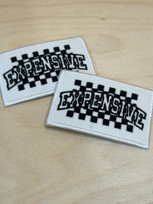 Checkered Expensive Embroidered Patch