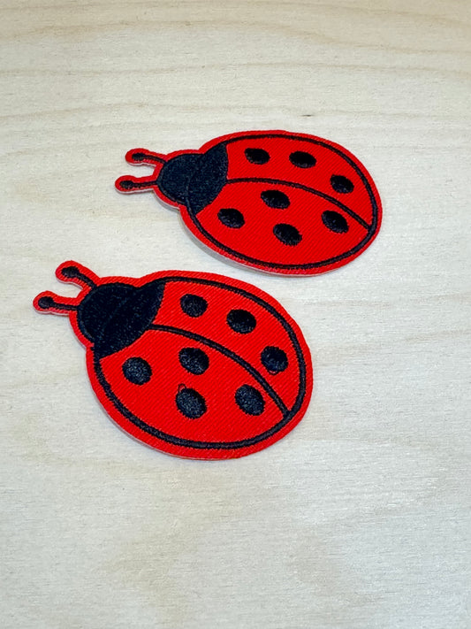 Ladybug Embroidered Patch