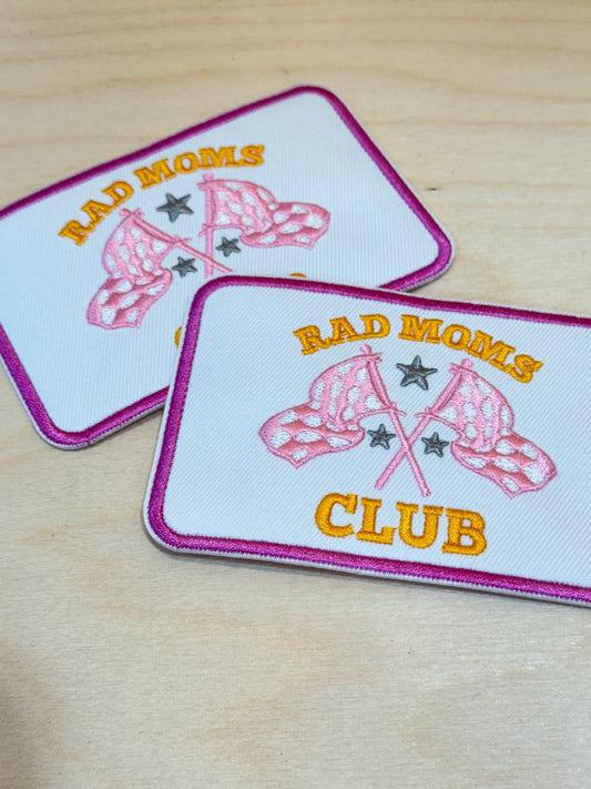Rad Moms Clubs Embroidered Patch