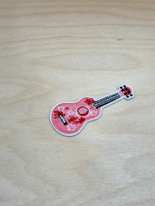 Guitars Embroidered Patch
