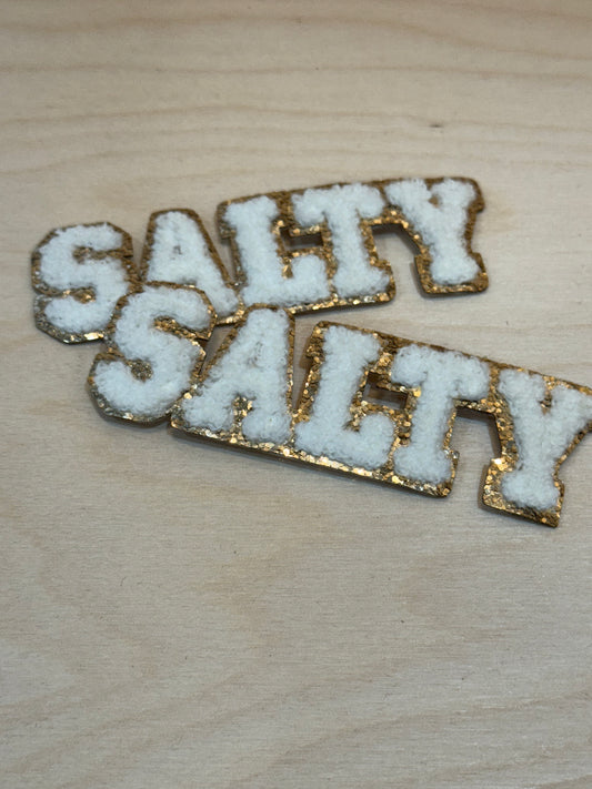 Salty Embroidered Patch