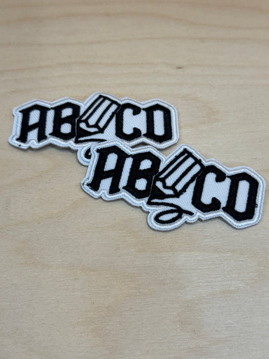 ABCD Embroidered Patch