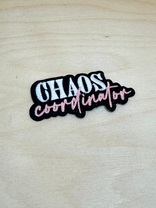Chaos Coordinator Embroidered Patch