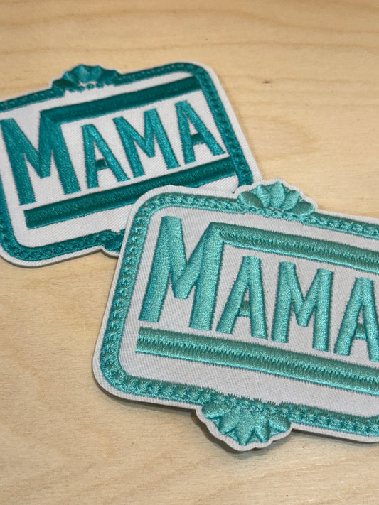 Mama Variety Embroidered Patches