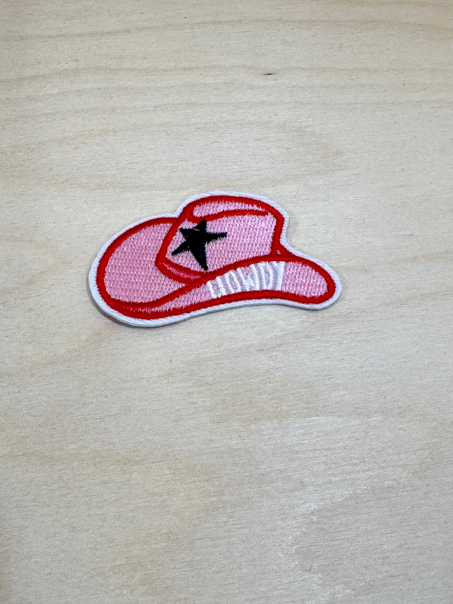 Cowboy Hat Variety Embroidered Patches