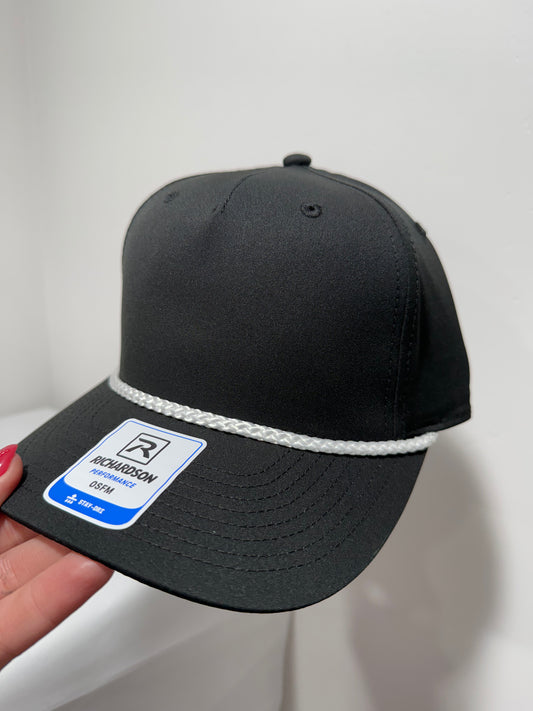Canvas 5 Panel Black