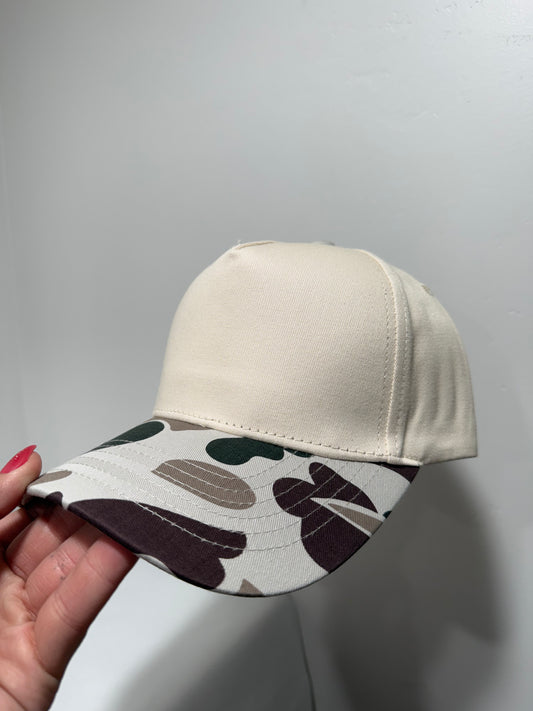 Canvas 5 Panel Neutral/Beige Camo