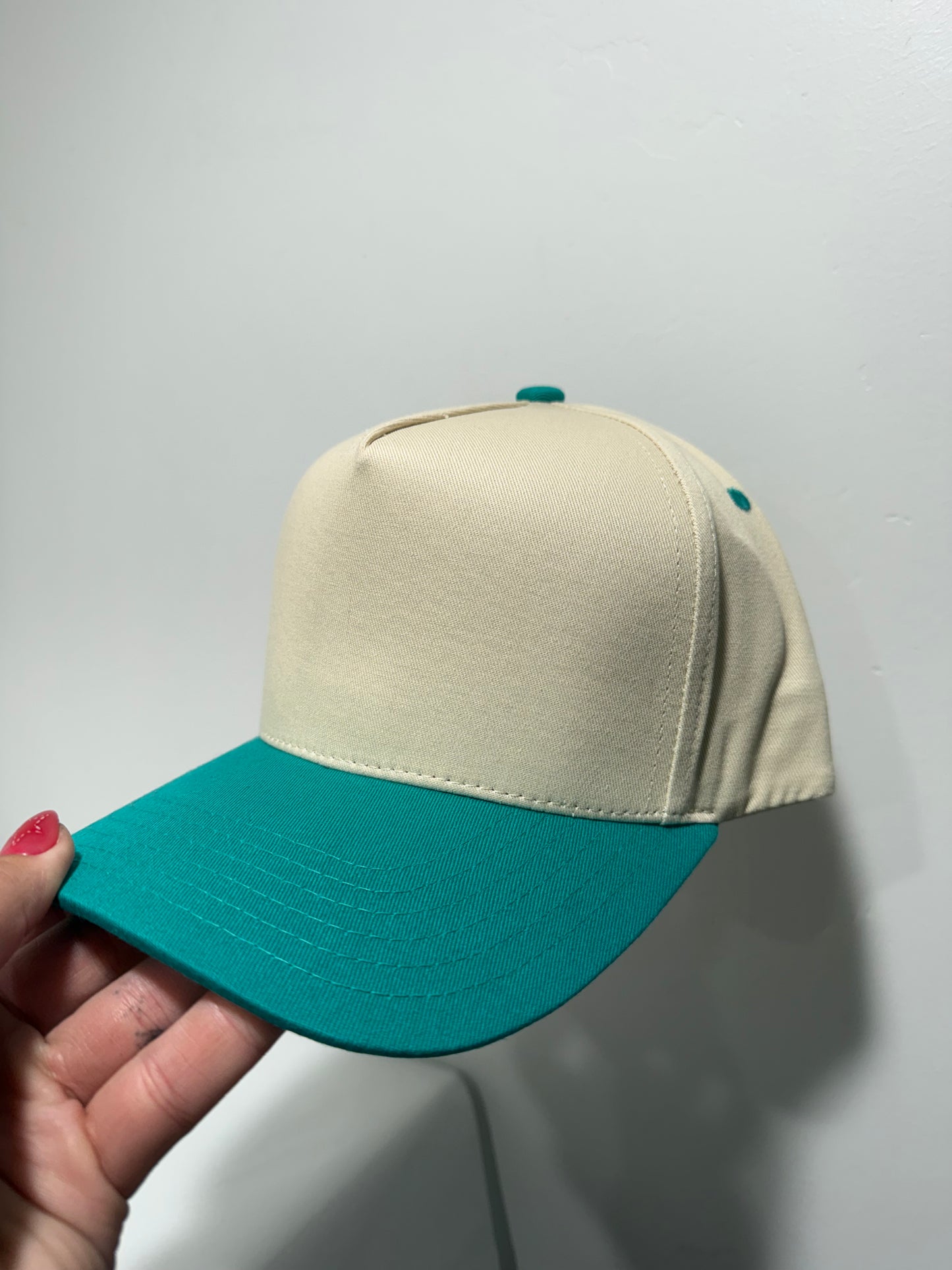 Canvas 5 Panel Neutral/Teal