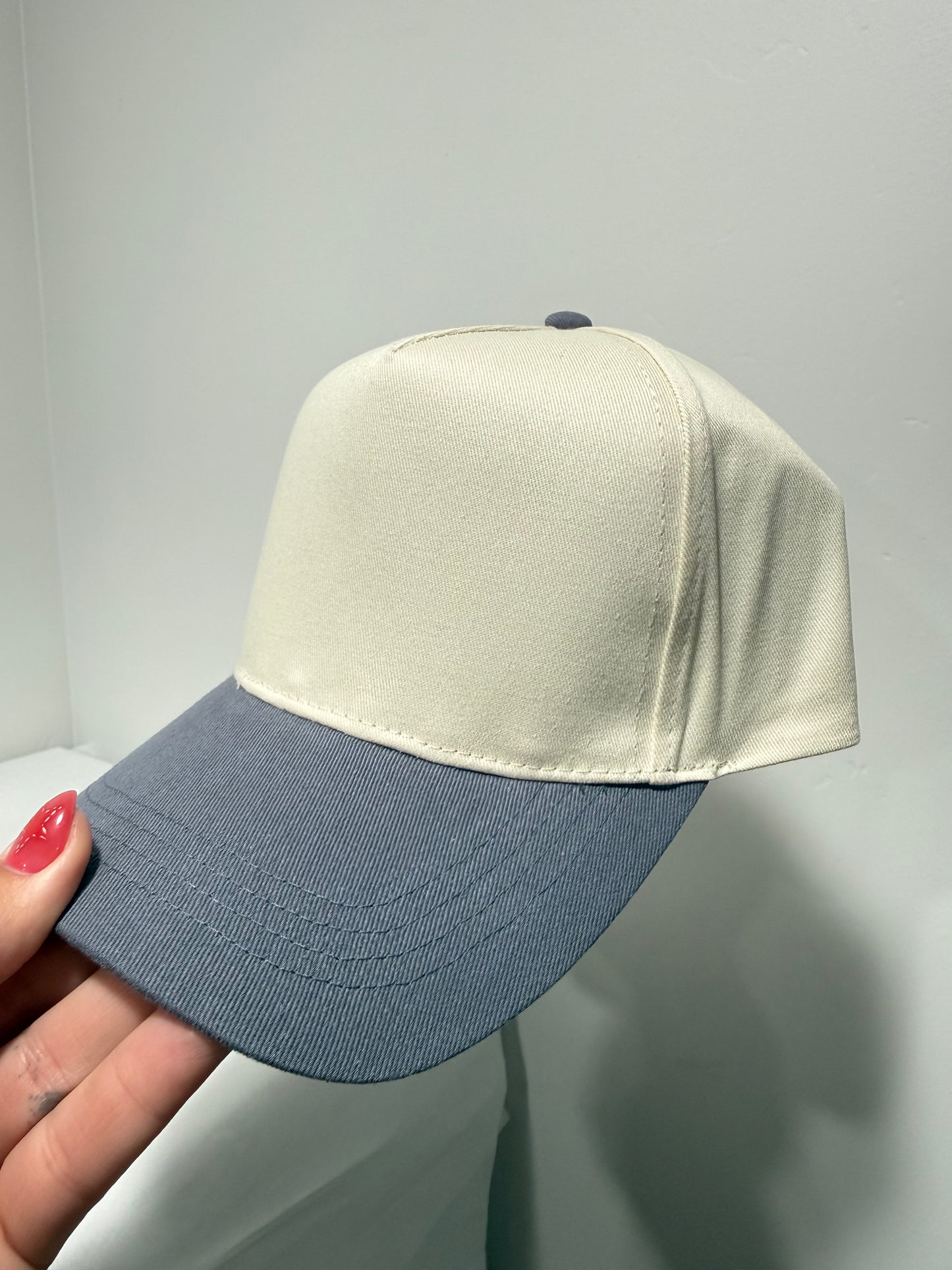 Canvas 5 Panel Neutral/Slate Blue