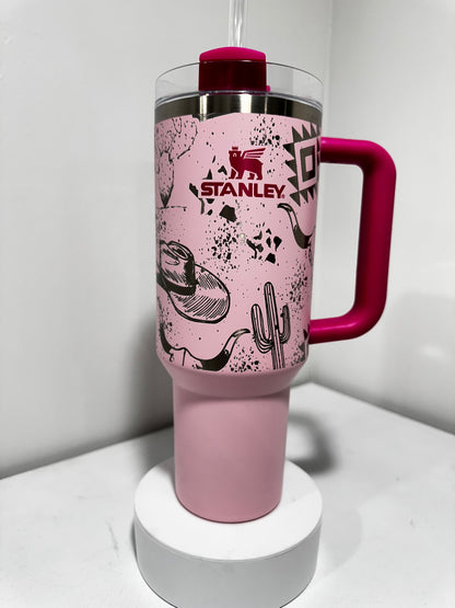 Half Wrapped Tumbler Engraving Designs