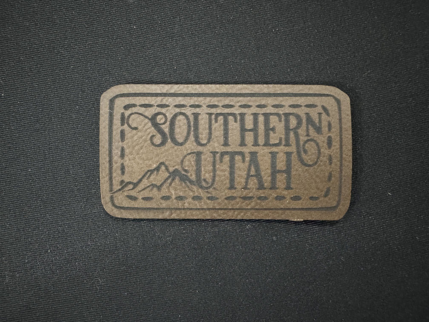 Southern Utah Leatherette Patch