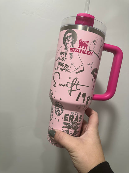 Full Wrapped Tumbler Engraving Designs