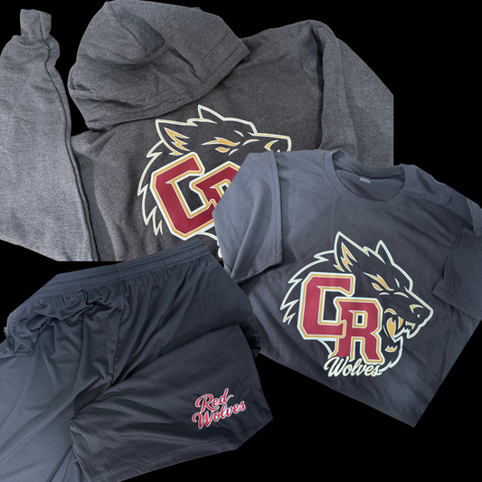 Hoodie + Sponsor Tee + Shorts Gear Pack