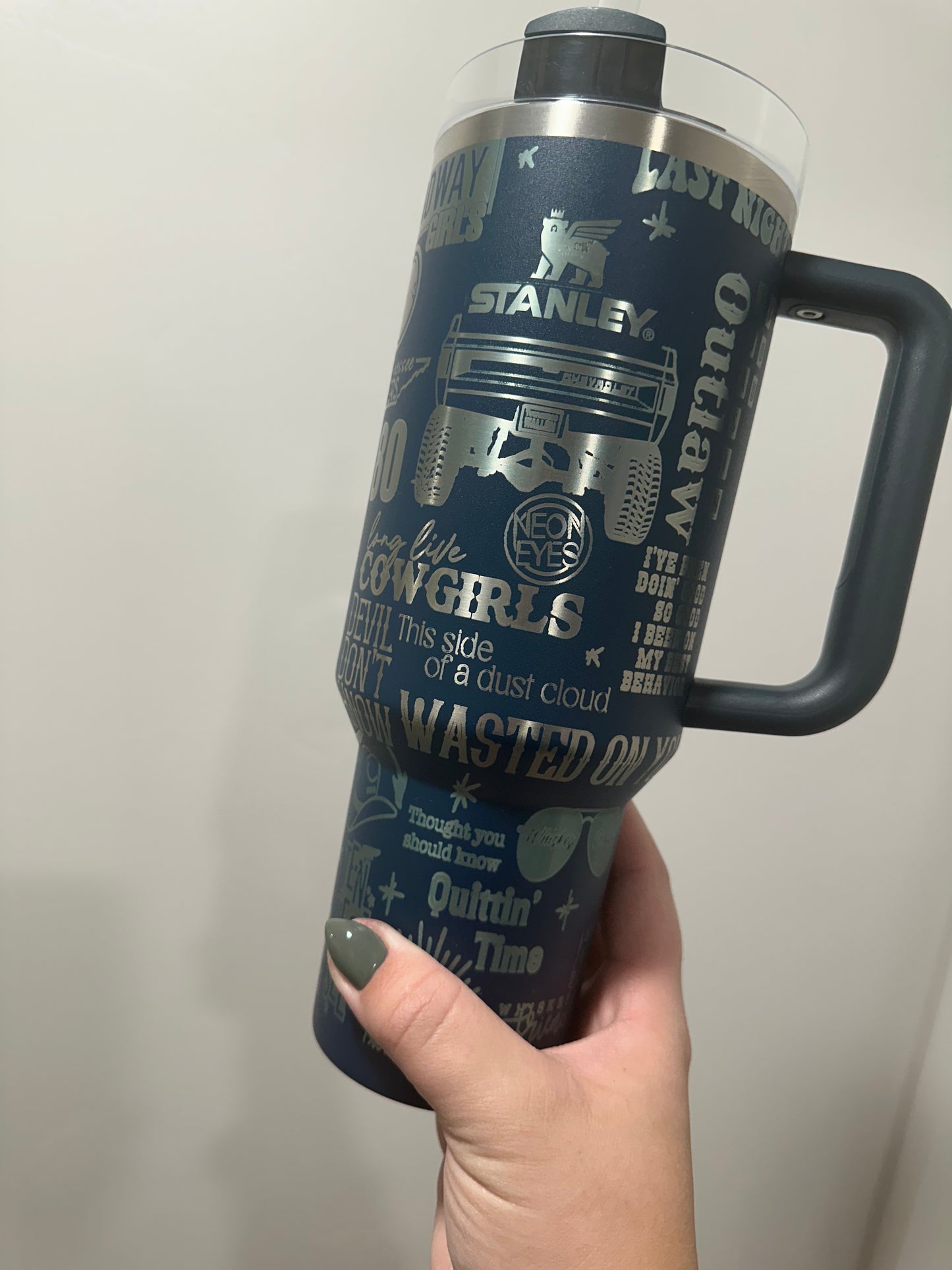 Full Wrapped Tumbler Engraving Designs