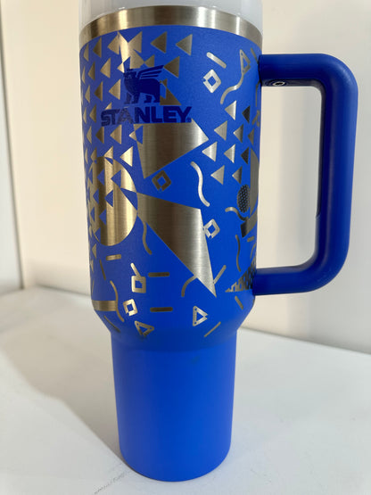 Half Wrapped Tumbler Engraving Designs