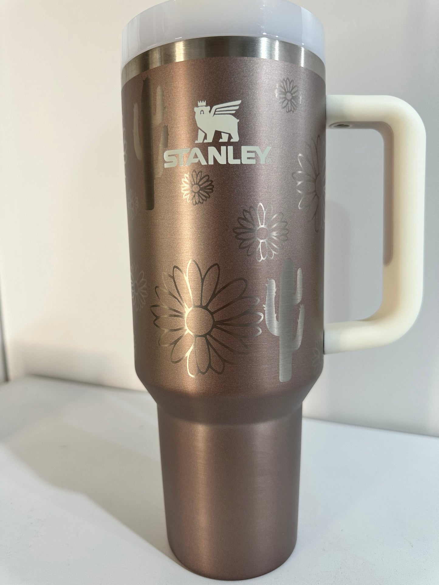 Half Wrapped Tumbler Engraving Designs