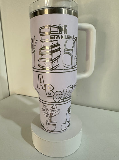 Full Wrapped Tumbler Engraving Designs