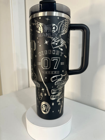 Full Wrapped Tumbler Engraving Designs