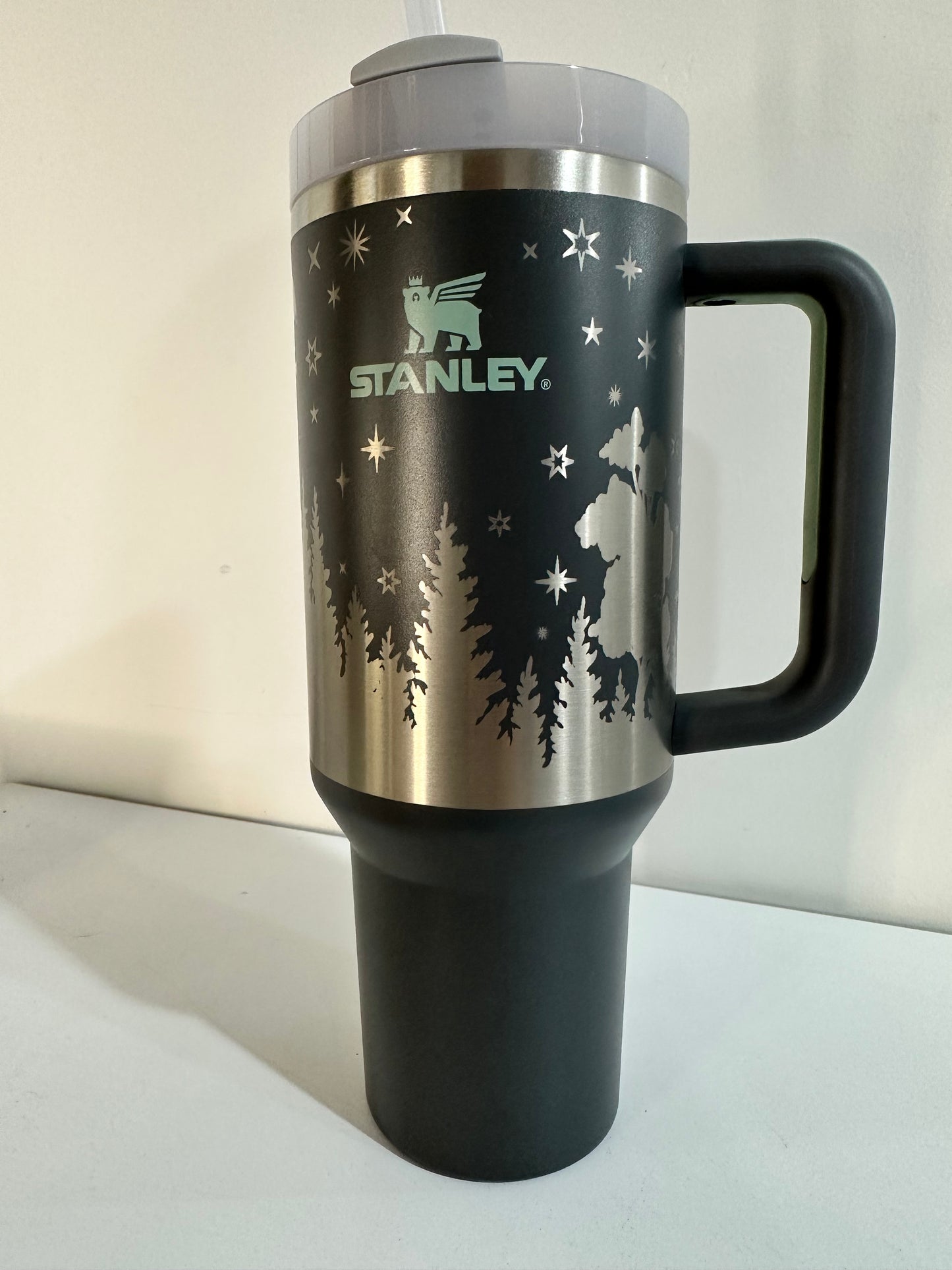 Half Wrapped Tumbler Engraving Designs